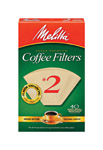 MELITTA进口代理批发 Melitta 6 杯棕色锥体咖啡过滤器 40 包