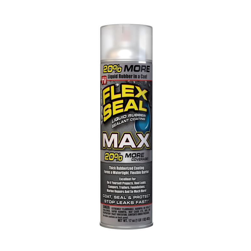 FLEX SEAL FAMILY OF PRODUCTS进口代理批发 Flex Seal 产品系列 Flex Seal MAX 透明橡胶喷雾密封剂 17 盎司