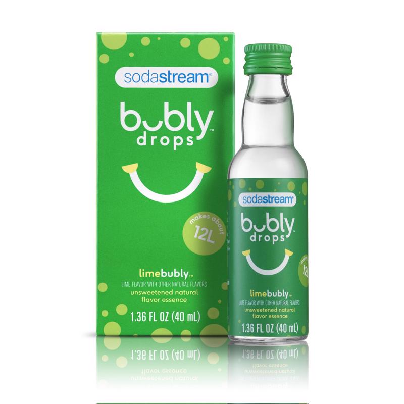 SODASTREAM进口代理批发 SodaStream Bubly 滴柠檬果滴 1.36 盎司 1 包