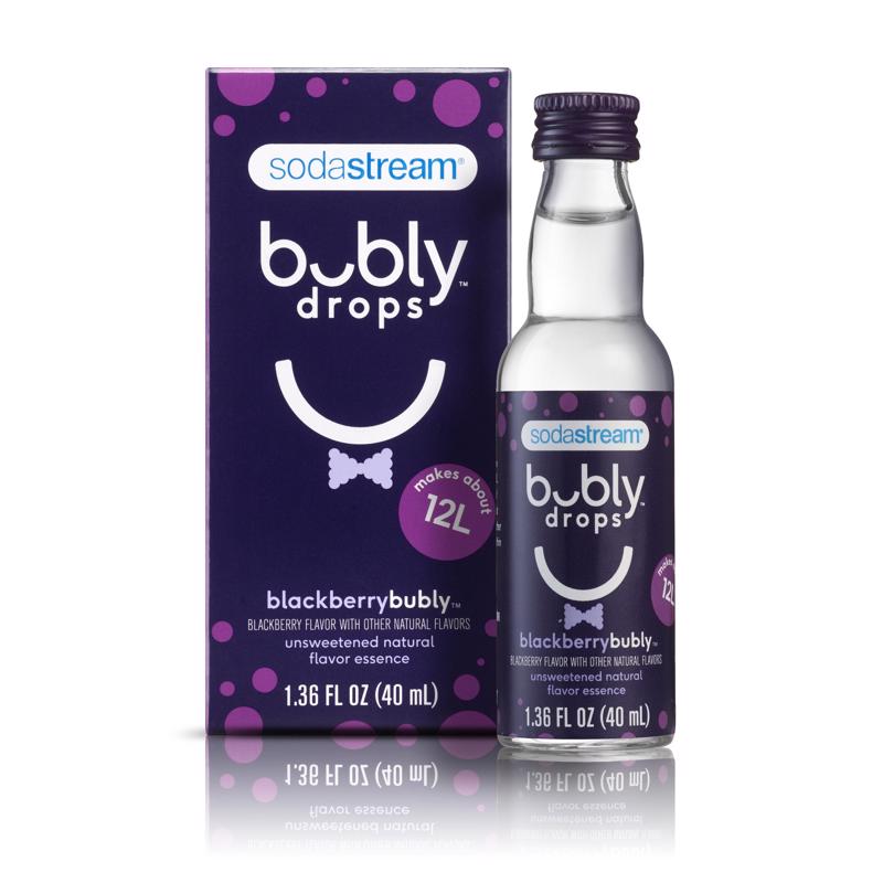 SODASTREAM进口代理批发 SodaStream Bubly 滴剂黑莓果滴剂 1.36 盎司 1 包