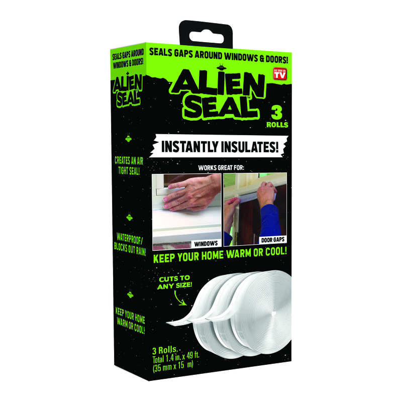 ALIEN SEAL进口代理批发 Alien Seal 1.4 英寸宽X 49 英尺长透明密封胶带