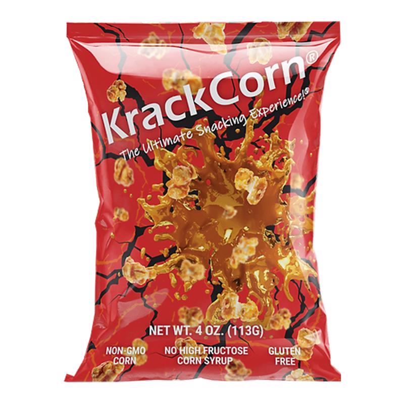 KRACKCORN进口代理批发 KrackCorn 原味爆米花 4 盎司袋装