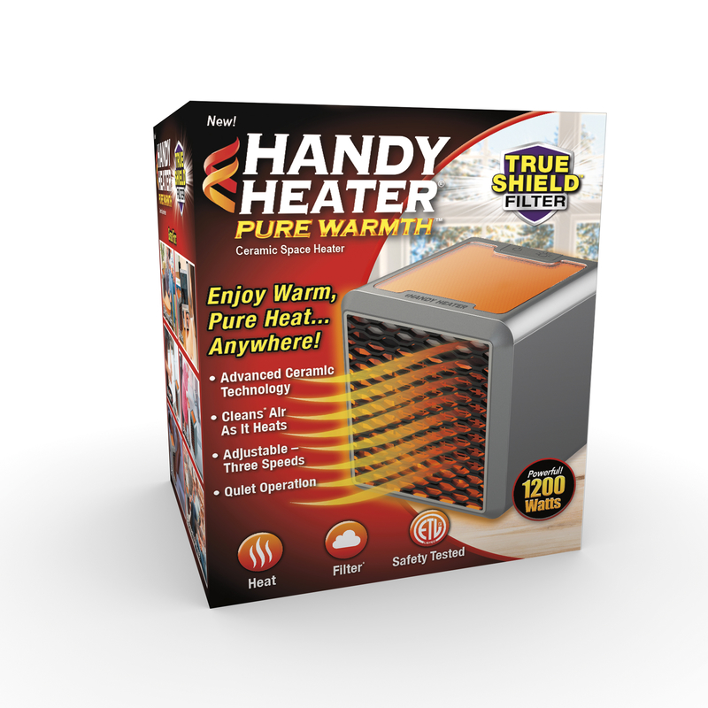 HANDY HEATER进口代理批发 方便取暖器 电视上看到的纯粹温暖 空间取暖器