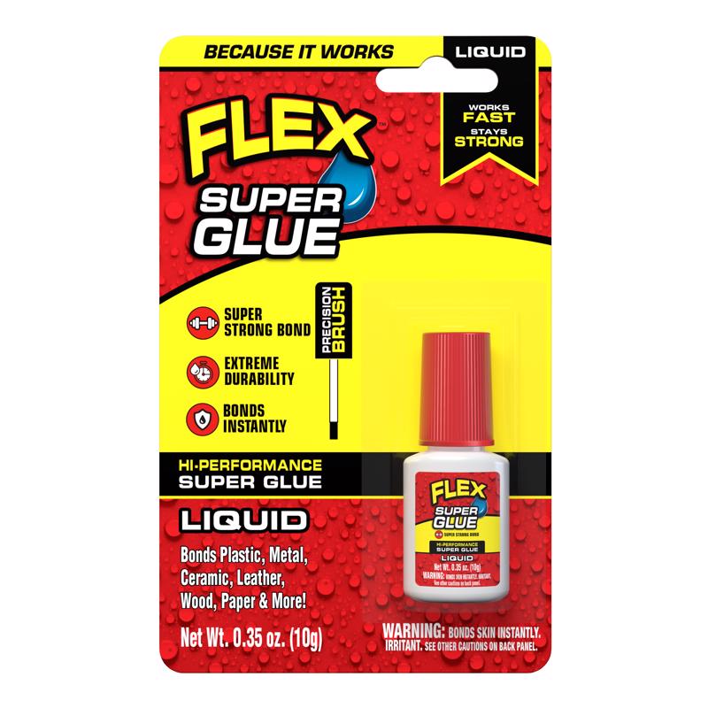 FLEX SEAL FAMILY OF PRODUCTS进口代理批发 Flex Seal 产品系列 Flex Super Glue 高强度透明超级胶刷 10 克