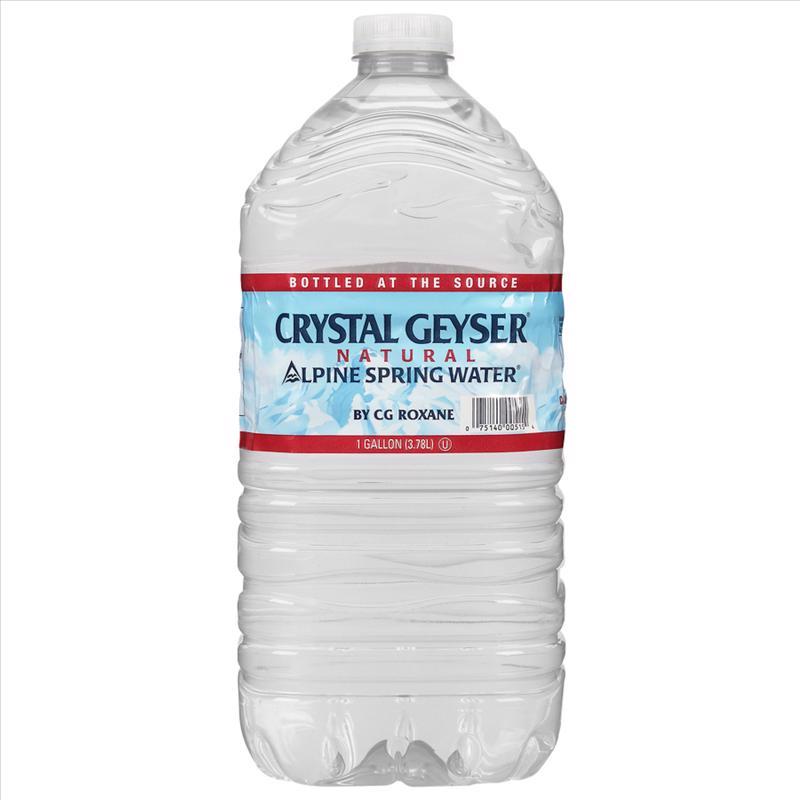 CRYSTAL GEYSER进口代理批发 水晶间歇泉泉水 天然泉水 1 加仑 1 包