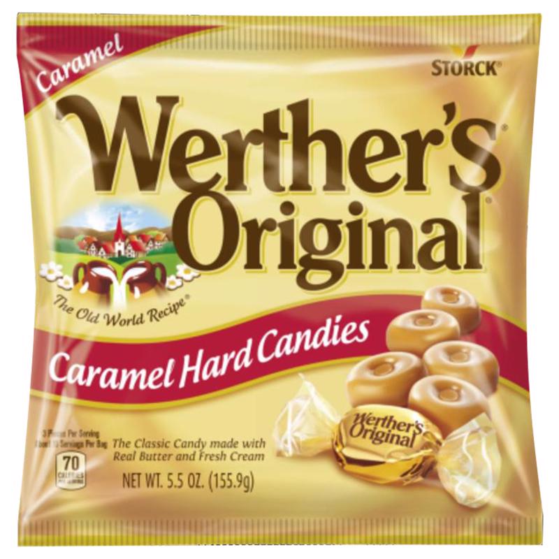 WERTHER'S进口代理批发 Werther's 原味黄油/鲜奶油硬糖 5.5 盎司