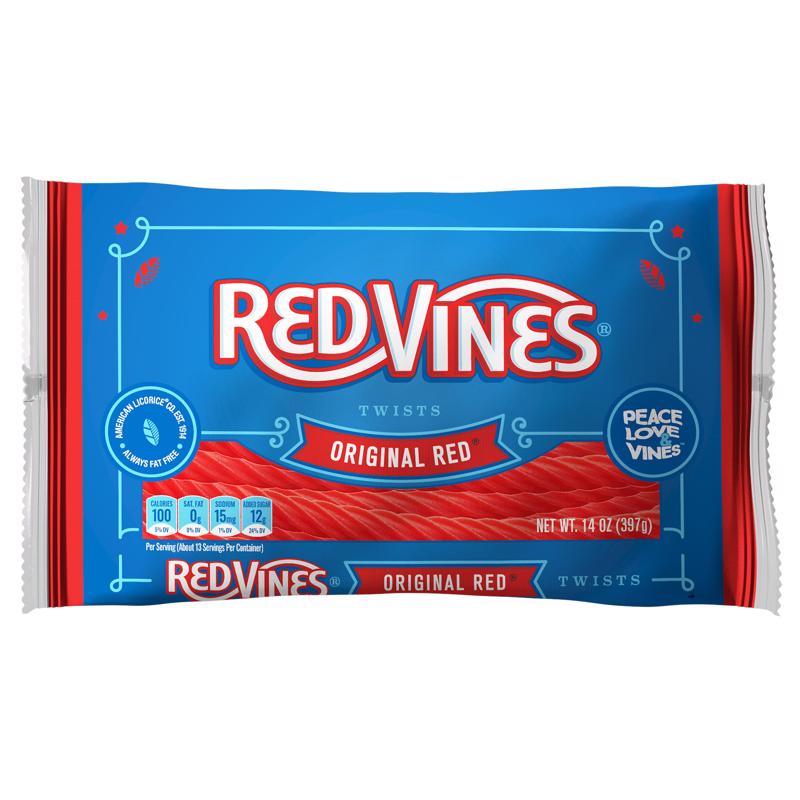 酷牌库|商品详情-RED VINES进口代理批发 Red Vines 原味红甘草 14 盎司