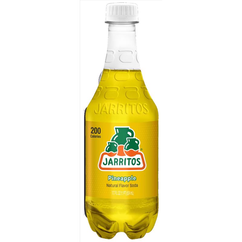 JARRITOS进口代理批发 Jarritos 菠萝苏打水 17.7 盎司 1 包