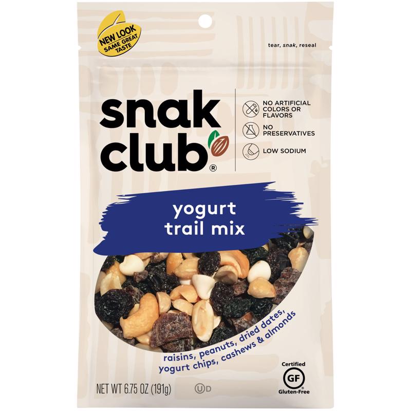 SNAK CLUB进口代理批发 Snak Club 混合酸奶 6.75 盎司袋装