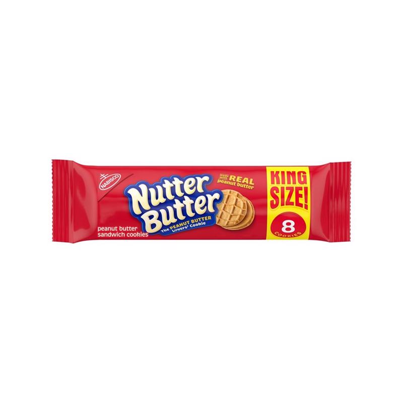 NUTTER BUTTER进口代理批发 Nutter Butter 花生酱饼干棒 3.5 盎司