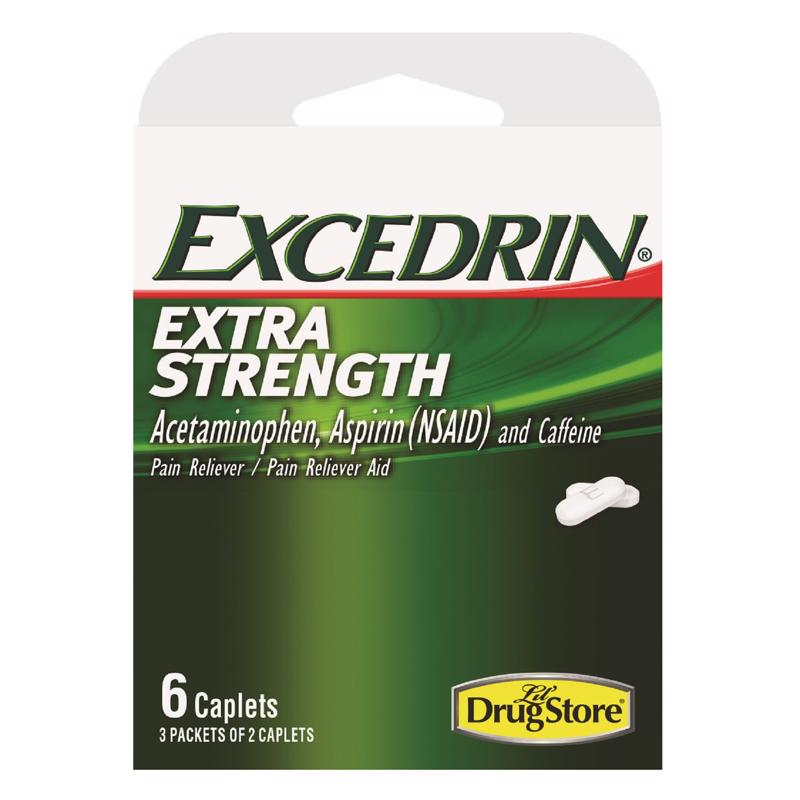 EXCEDRIN进口代理批发 Excedrin 止痛药 6 克拉 1 包