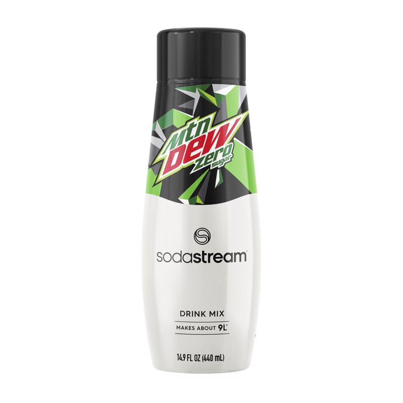 SODASTREAM进口代理批发 SodaStream Mountain Dew 零糖汽水混合物 440 毫升