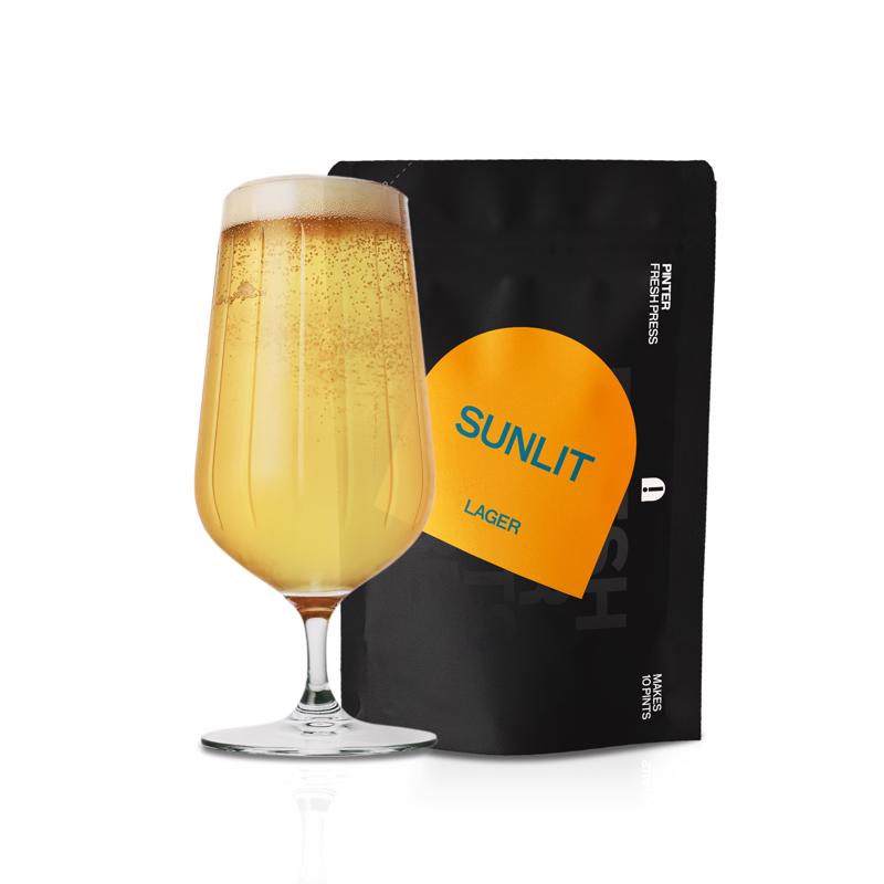 PINTER进口代理批发 Pinter Sunlit Lager 啤酒制作套件 12 分 1 包