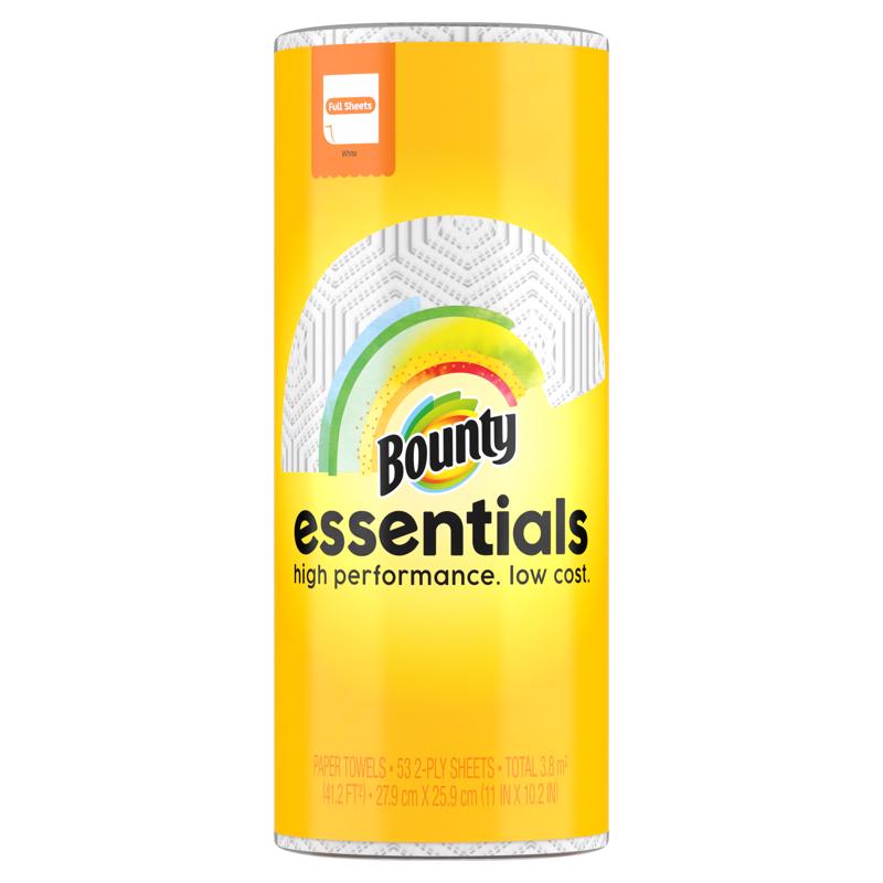 BOUNTY进口代理批发 Bounty Essentials 纸巾 53 张 1 层 1 包