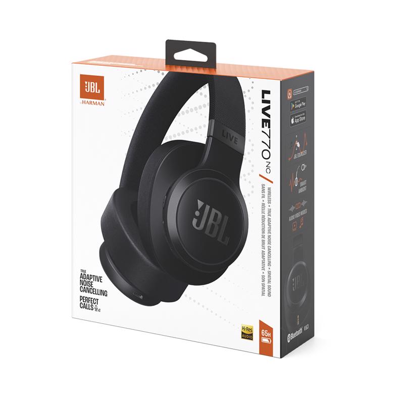 JBL Live 770NC Wireless Bluetooth Wireless Over-Ear Headphones 1 pk