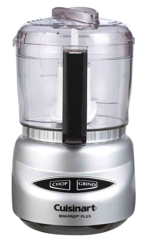 CUISINART进口代理批发 Cuisinart Mini-Prep Plus 银色 24 盎司食品加工机 250 瓦