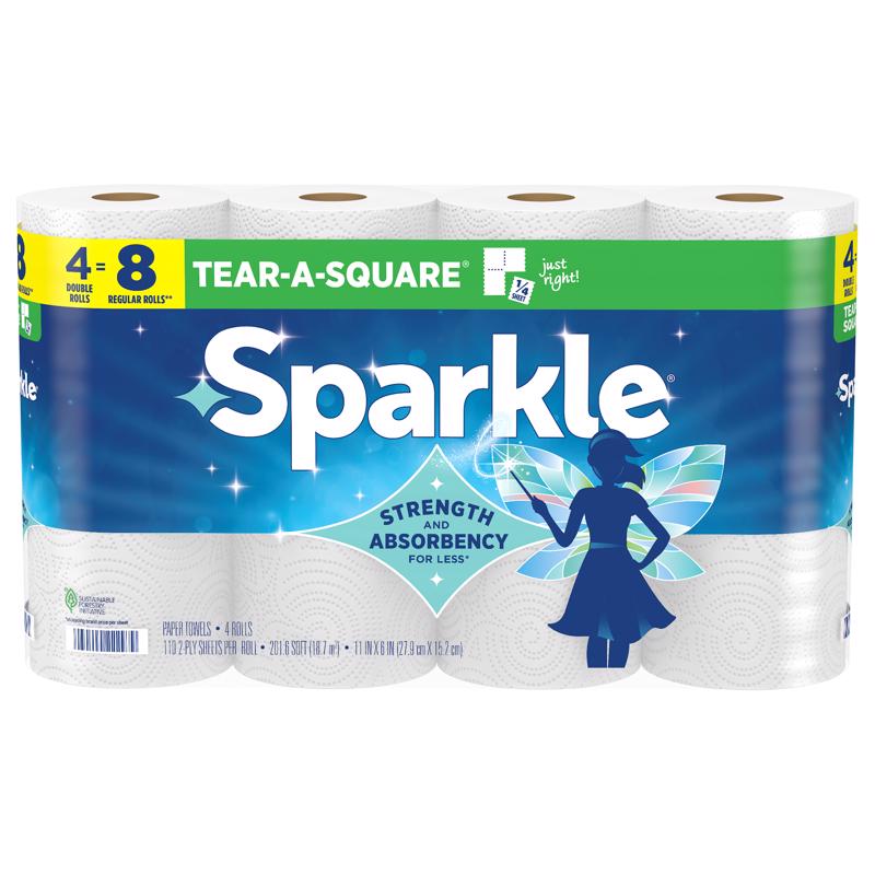 Sparkle Paper Towels 110 sheet 2 ply 1 pk