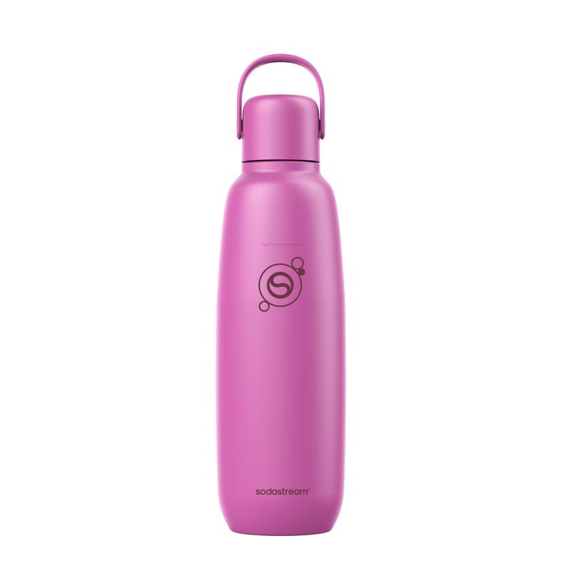 SodaStream Fizz & Go Pink 30.4 oz Carbonator Bottle 1 pk