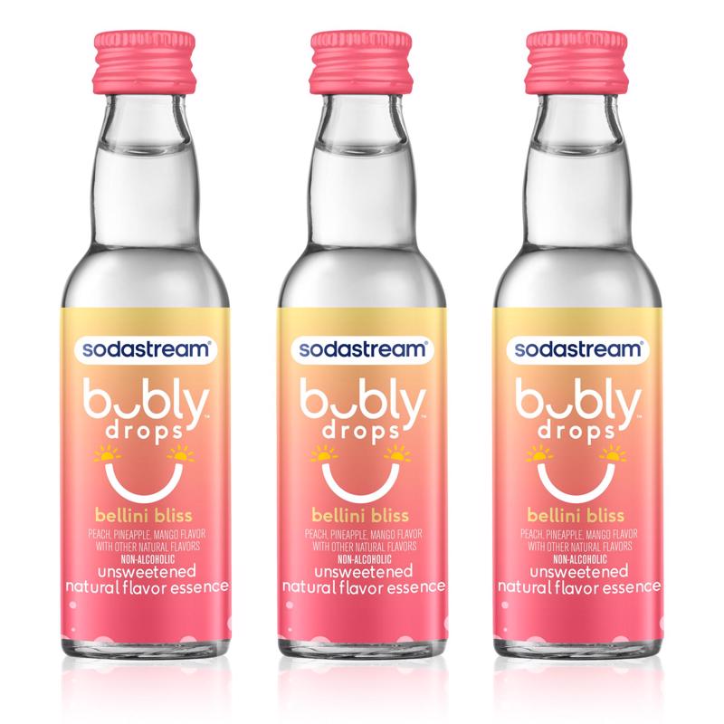 SodaStream Bubly Drops Bellini Bliss Fruit Drops 1.36 oz 1 pk