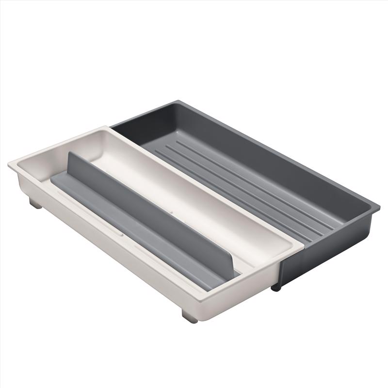 OXO 7.5 in. H X 16.5 in. W X 2.55 in. D Plastic Adjustable Drawer Organizer