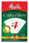 MELITTA进口代理批发 Melitta 12 杯白锥咖啡过滤器 40 包