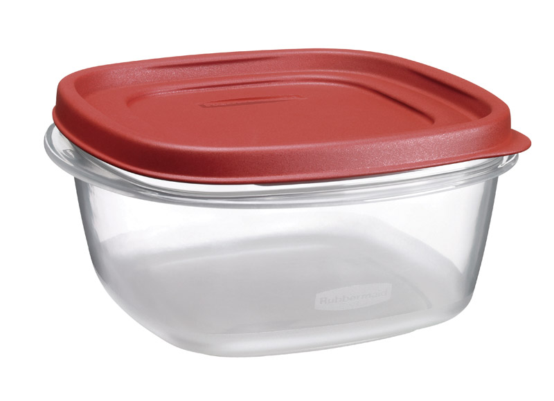 RUBBERMAID进口代理批发 Rubbermaid 5 杯透明食品储存容器 1 包