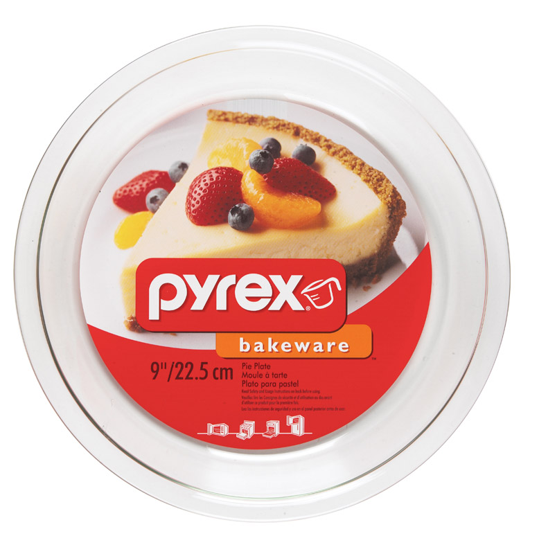 酷牌库|商品详情-PYREX进口代理批发 Pyrex 9 英寸透明馅饼盘 1 件