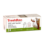 TRASHRAC进口代理批发 Trashrac 3 加仑垃圾袋手柄扎带 24 包 0.95 百万