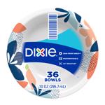 酷牌库|商品详情-DIXIE进口代理批发 Dixie 10 盎司多彩纸花盛开碗 9-1/4 英寸深 36 个装