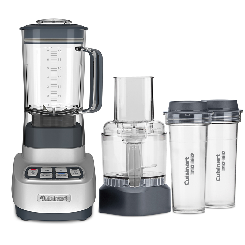 CUISINART进口代理批发 Cuisinart Velocity 灰色塑料搅拌机和食品加工机 56 盎司 3 速