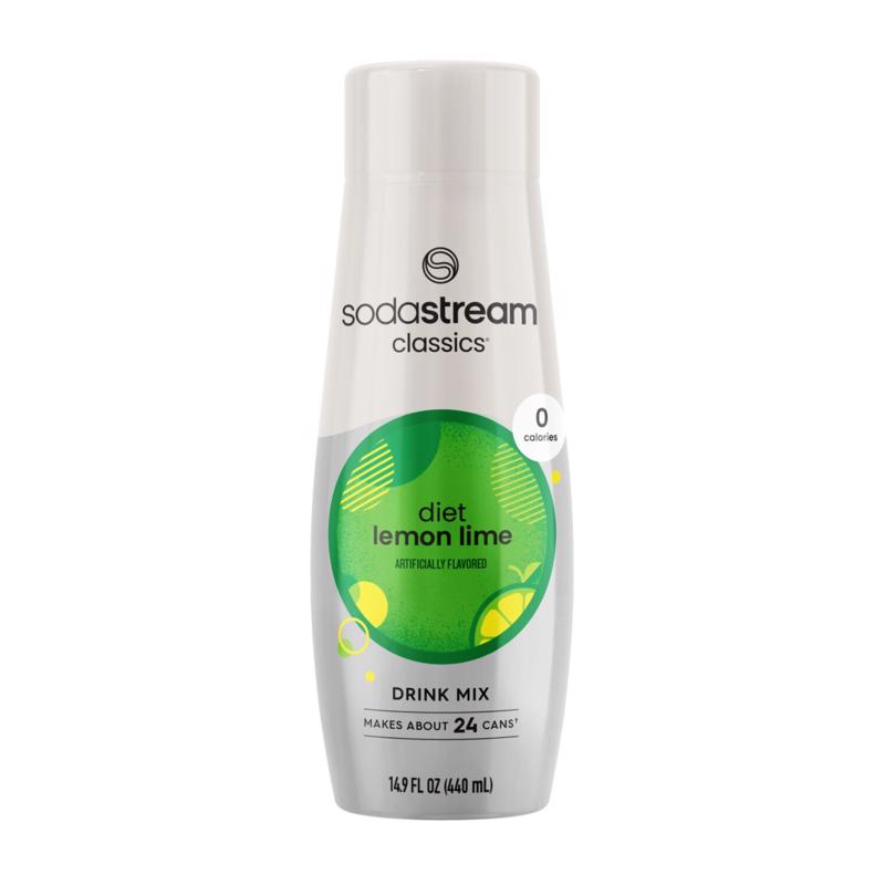 SODASTREAM进口代理批发 SodaStream Diet 柠檬酸橙苏打水混合物 14.8 盎司 1 包