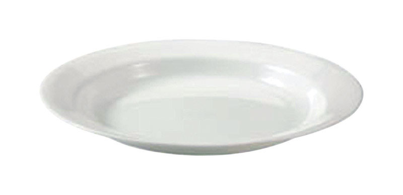 CORELLE进口代理批发 Corelle Livingware 15 盎司白色陶瓷冬季霜白汤/沙拉碗 8-1/2 英寸深 1 个装