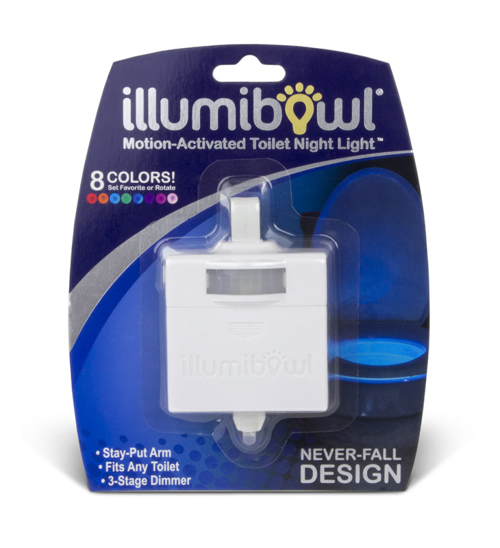 ILLUMIBOWL进口代理批发 IlumiBowl 自动电池供电 LED 变色夜灯