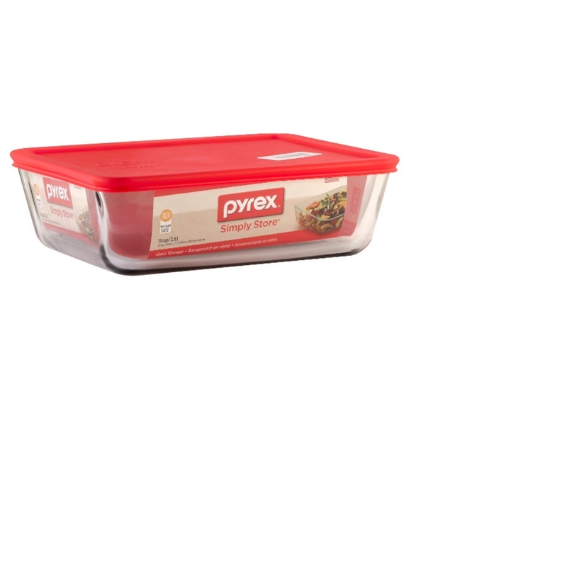 PYREX进口代理批发 Pyrex 11 杯透明食品储存容器 1 包