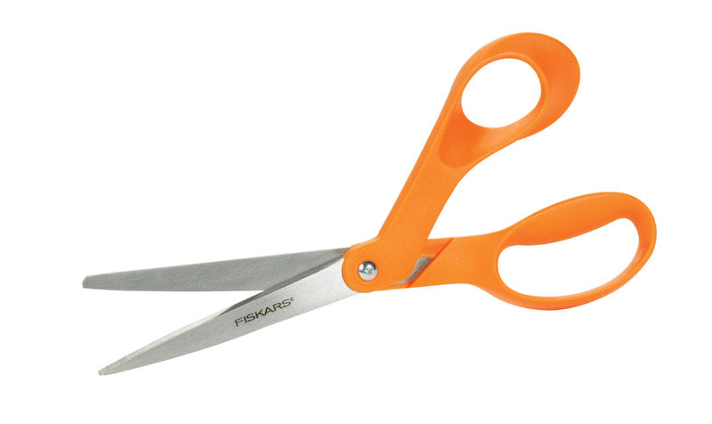 FISKARS进口代理批发 Fiskars 4 英寸 L 不锈钢弯剪刀 1 件