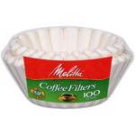 MELITTA进口代理批发 Melitta 4-6 杯白篮咖啡过滤器 100 包