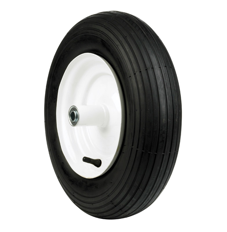 Arnold 8 in. 31 D X 16 in. 31 D 500 lb. cap. Centered Wheelbarrow Tire Rubber