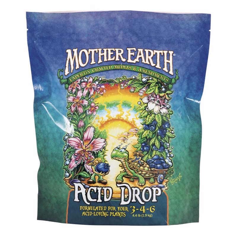 MOTHER EARTH进口代理批发 Mother Earth Acid Drop 喜酸植物 3-4-6 植物肥料 4.4 磅