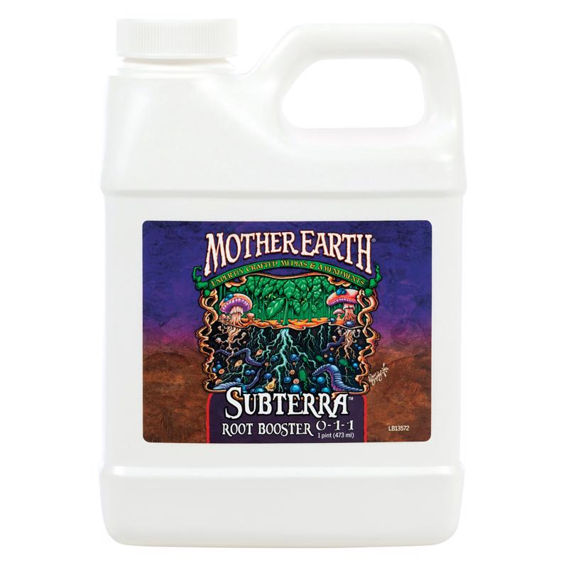 MOTHER EARTH进口代理批发 Mother Earth Subterra Root Booster 液体所有植物植物补充剂 1 pt