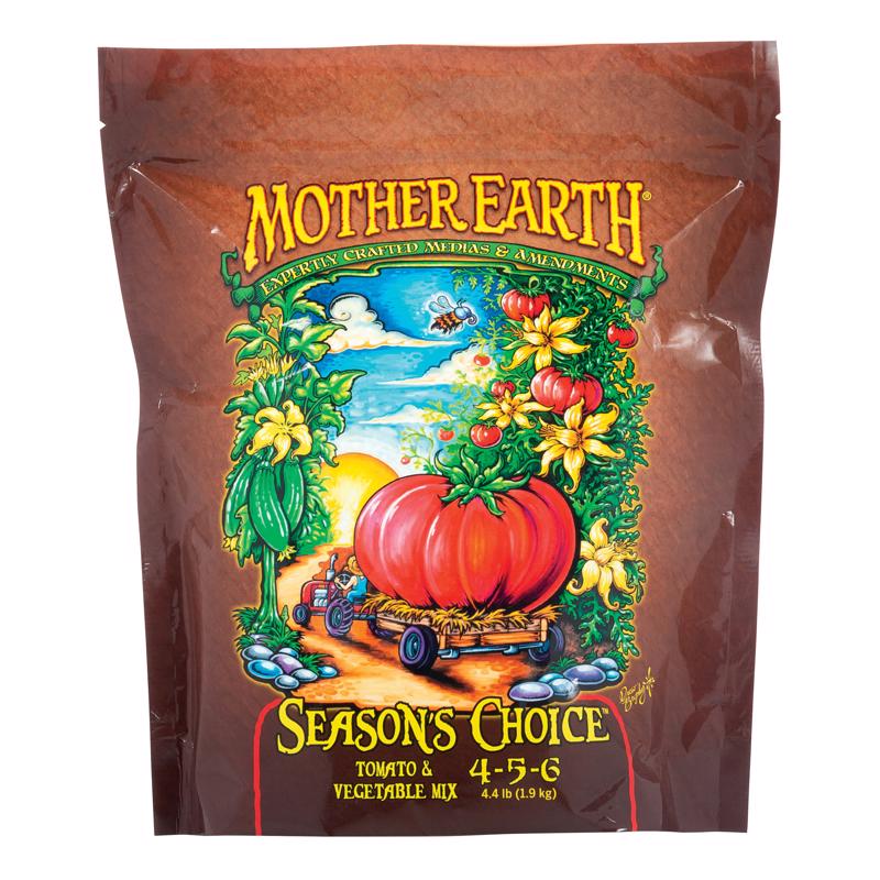 MOTHER EARTH进口代理批发 地球母亲四季精选蔬菜 4-5-6 肥料 4.4 磅