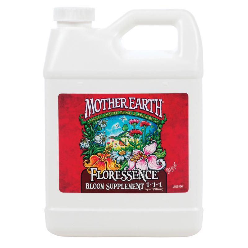 MOTHER EARTH进口代理批发 Mother Earth 液体 Floressence 绽放植物补充剂 1 夸脱