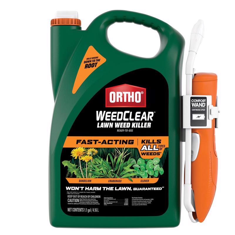 ORTHO进口代理批发 Ortho WeedClear 除草剂 RTU 液体 1.1 加仑