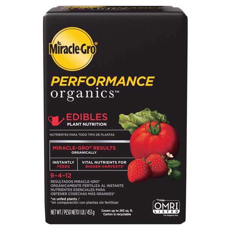 MIRACLE-GRO进口代理批发 Miracle-Gro Performance Organics 有机颗粒植物食品 1 磅