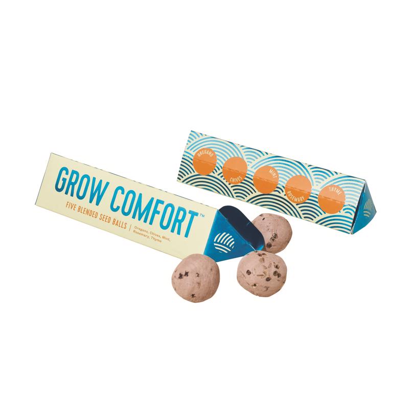 MODERN SPROUT进口代理批发 Modern Sprout Grow Comfort 什锦香草种子球 1 包