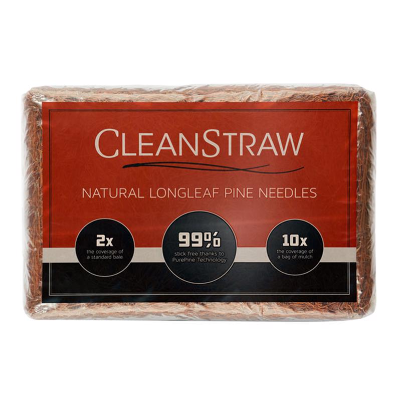 CLEANSTRAW进口代理批发 CleanStraw 天然松针覆盖物 2.3 立方英尺