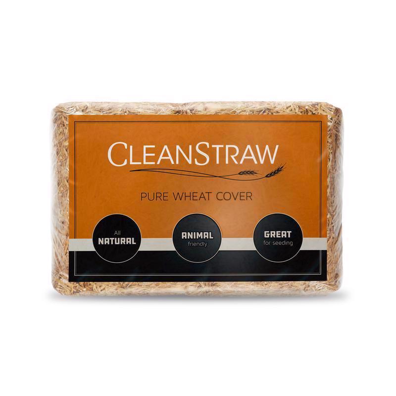 CLEANSTRAW进口代理批发 CleanStraw 天然覆盖物 2.3 立方英尺