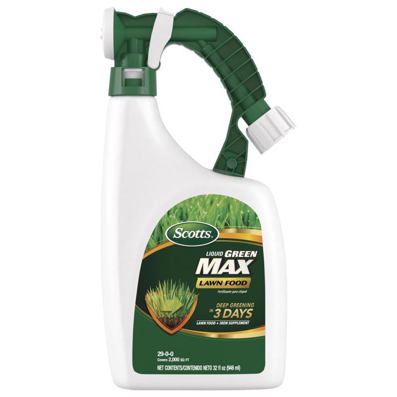 SCOTTS进口代理批发 Scotts Liquid Green Max 多用途草坪肥料，适用于多种草类 2000 平方英尺