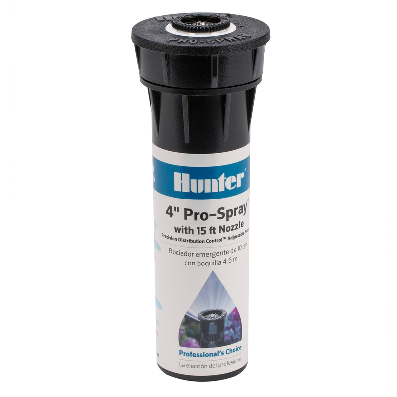 HUNTER进口代理批发 Hunter Pro-Spray 4 英寸 H 可调节弹出式洒水器