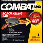 COMBAT进口代理批发 Combat Max 蟑螂诱饵站 8 个装