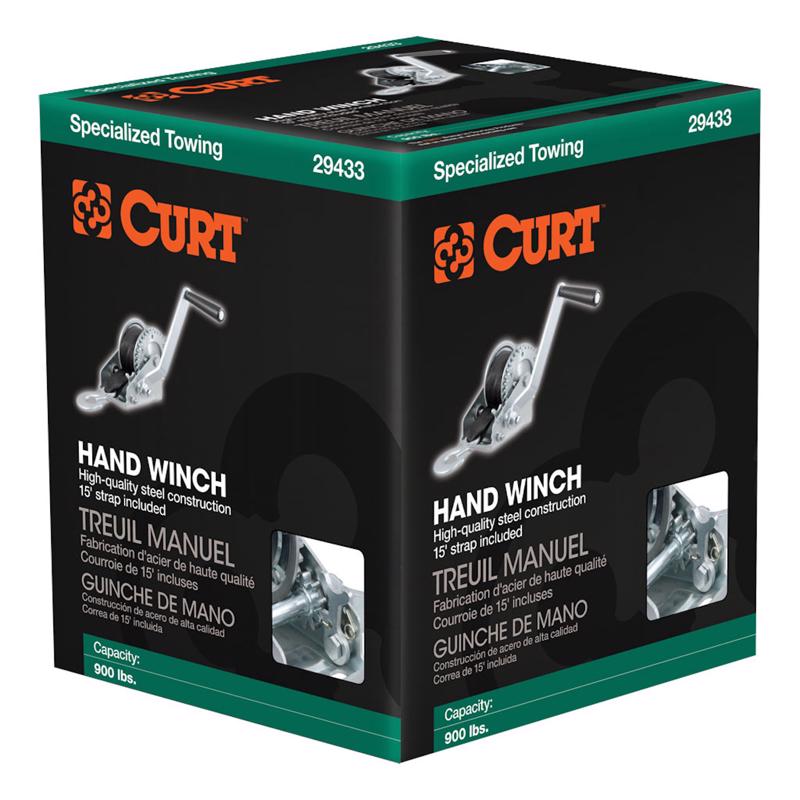 CURT进口代理批发 CURT 900 磅手动绞车